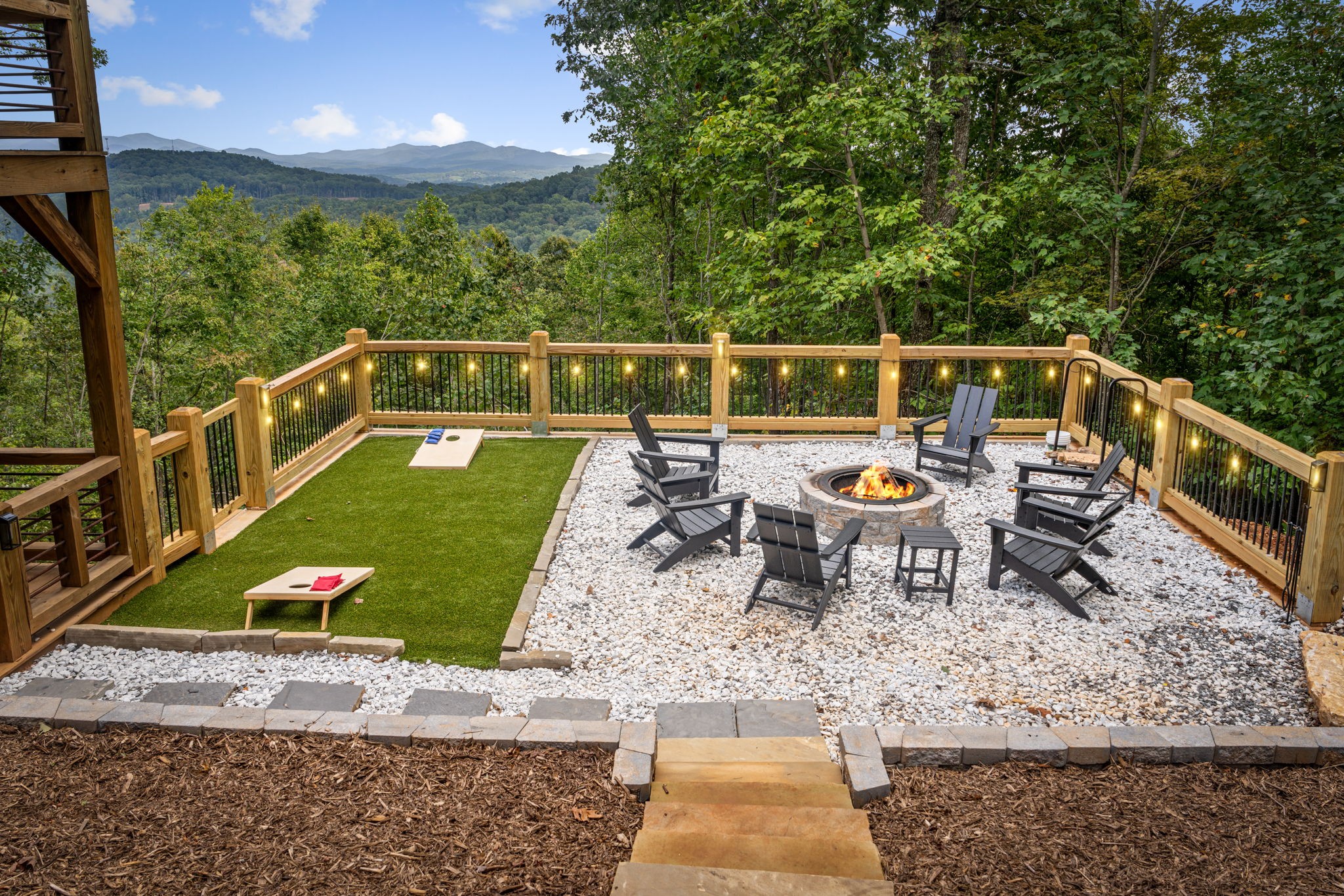 Elevated Bonfire Pit